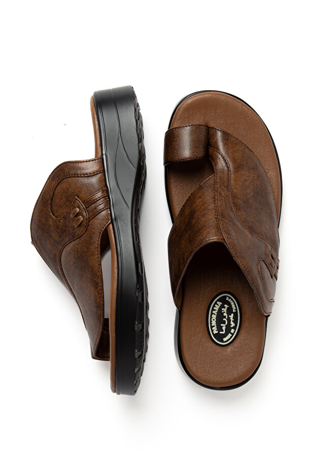 Men's Thick Soled Flip-Flops - 6