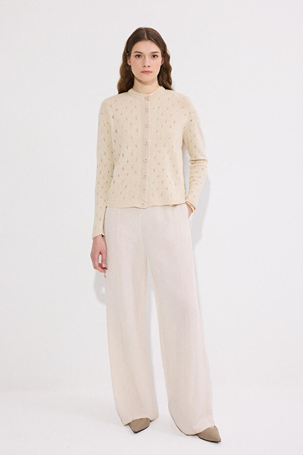 SCRAMBLED KNITWEAR CARDIGAN
