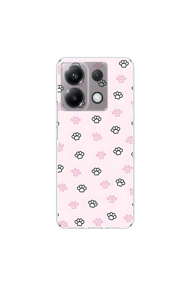 Poco X6 Compatible Minies 3 Design Transparent Case