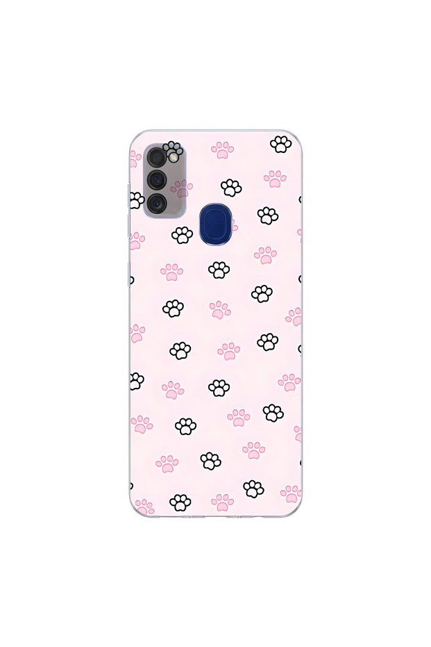 Samsung Galaxy M21 Compatible Minies 3 Design Transparent Case