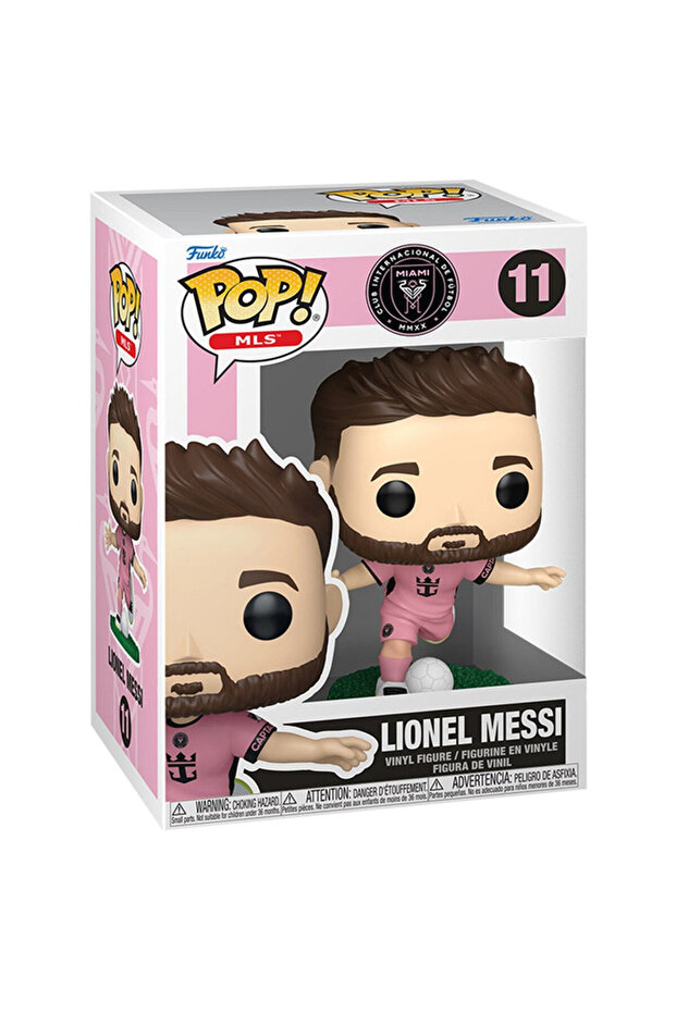 Pop! Football: Inter Miami Lionel Messi (Pink Uniform)