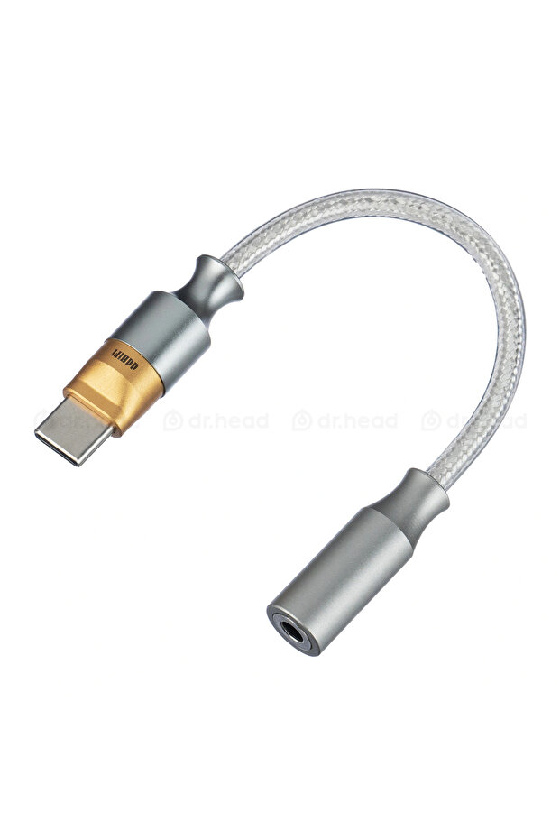 TC35CM2 Silver USB-C - 3.5 mm Headphone amplifier with DAC