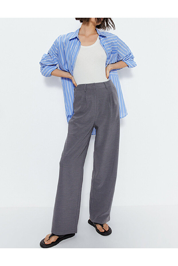 Pantaloni, Gri - 1