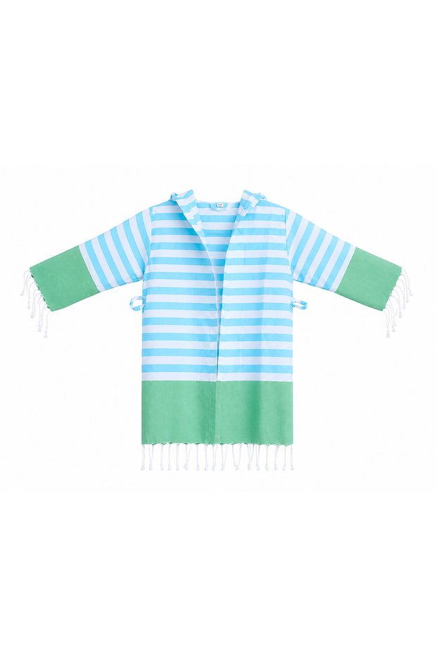 Unisex Amor Peshtemal Bathrobe - Cotton - Children's Bathrobe
