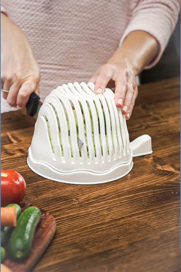 Practical Salad Fruit Slicer & Practical Strainer - 3