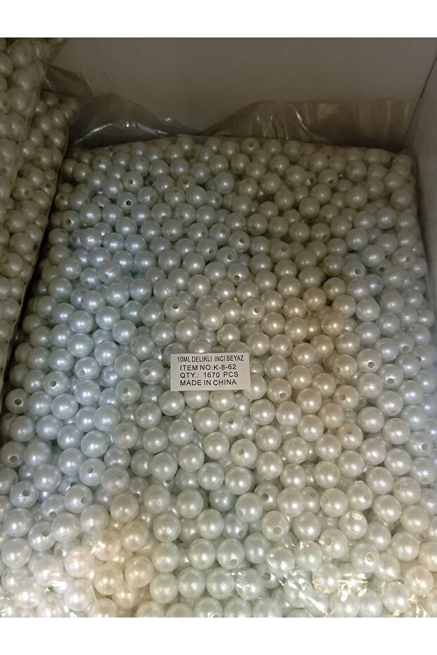10 mm Plastic Beads 500 Grams