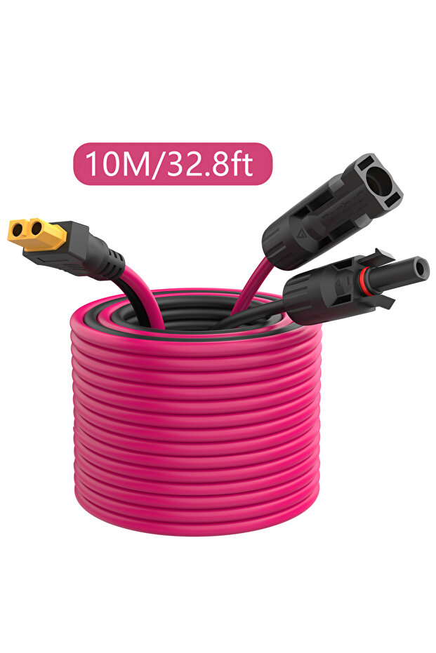 Solar Panel to XT60 Solar to XT60 extension cable 12AWG 30A solar connector to XT60 adapter cable su