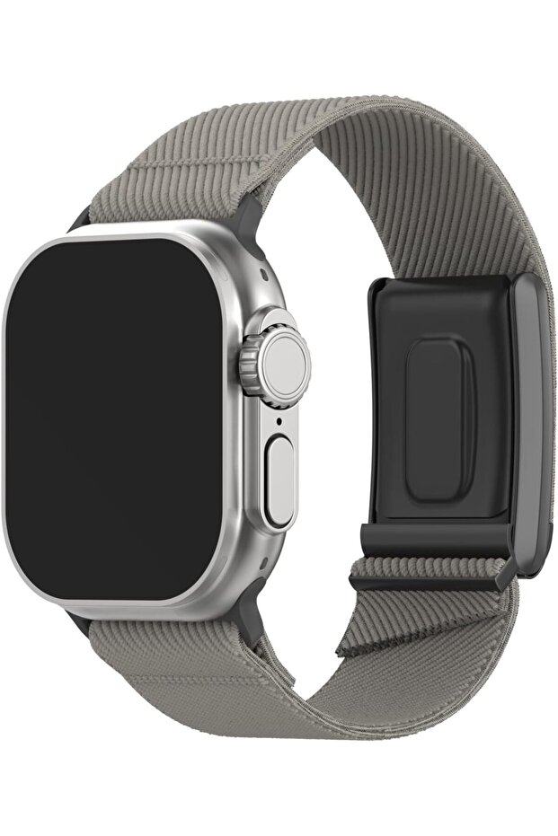 Nylon Hybrid Strap Compatible with Apple Watch + Whoop 4.0, Odor Resistant and Breathable Nylon band