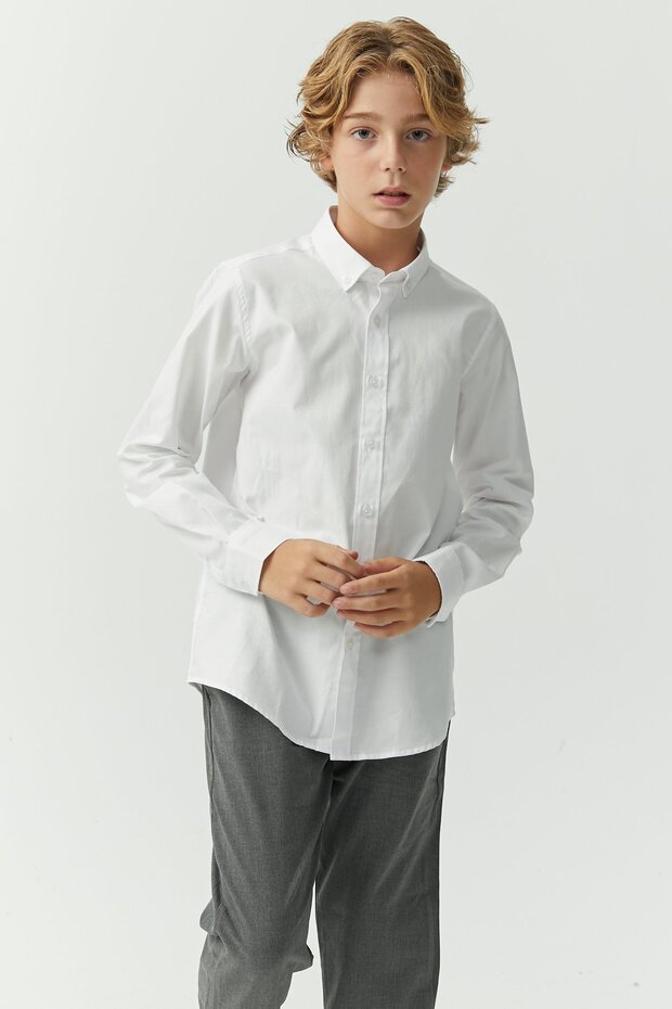 Boy's Long Sleeve Regular Shirt