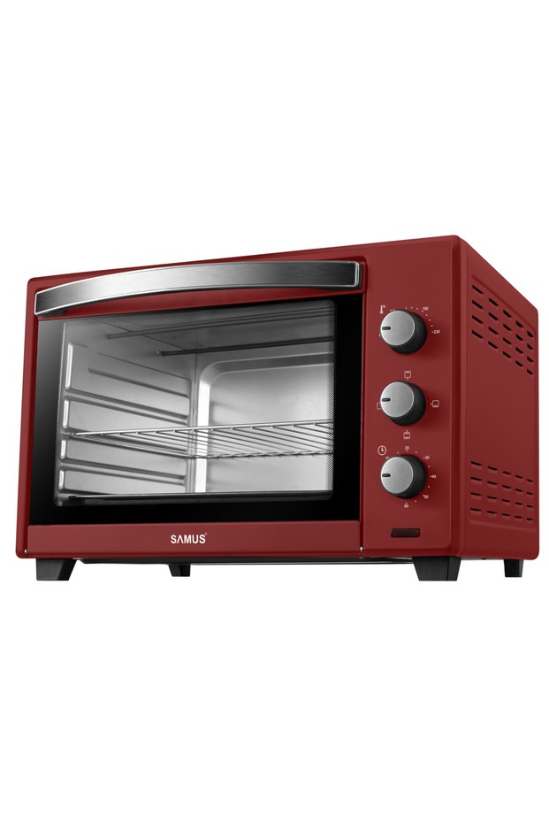 Cuptor electric CS-45, Roșu elegant