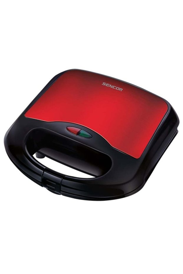 Red 700W Sandwich Maker