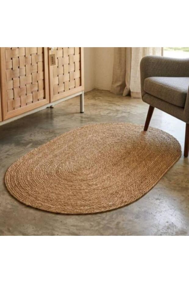 Bohemian Oval Mat مفرش بوهيمي ببيضاوي