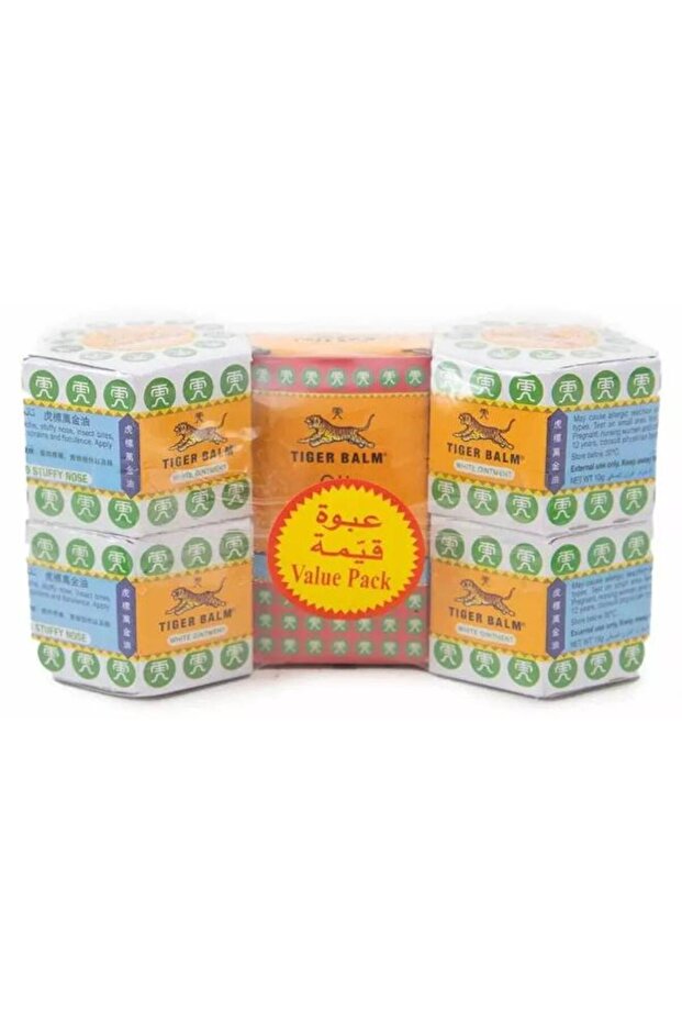 Blam Red Ointment Oil and White Ointment Balm Offer Pack (4 Balm + 1 Oil) 4x10gm+3ml