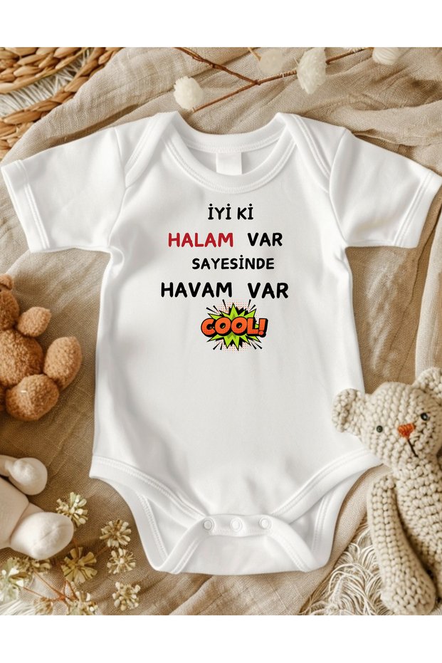 Hala Written 100% Cotton Baby Bodysuit 799
