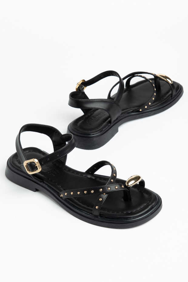 Trok Detailed Women's Flip-Flop Sandals