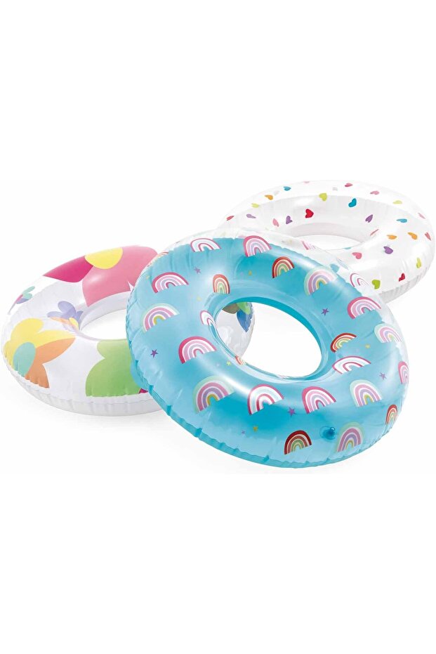 Whimsical Magic Tubes, 81 cm, Heart Flower Rainbow Designs, Assorted