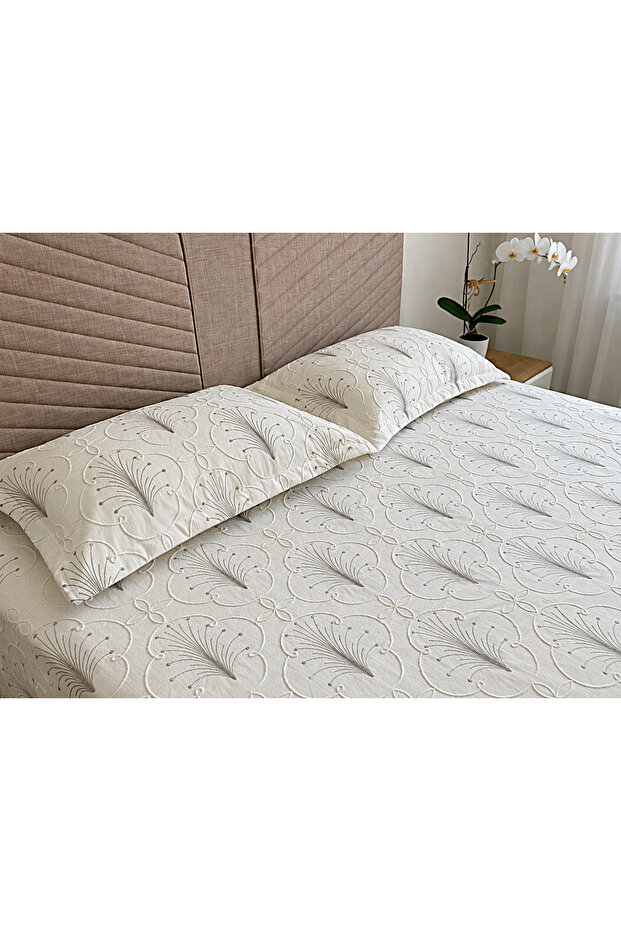 غطاء سرير مزدوج مقاس 250 × 250 بحجم كبير