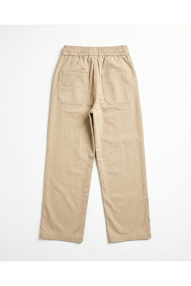 Boys Cotton Solid Pant, 7-8Y - 3