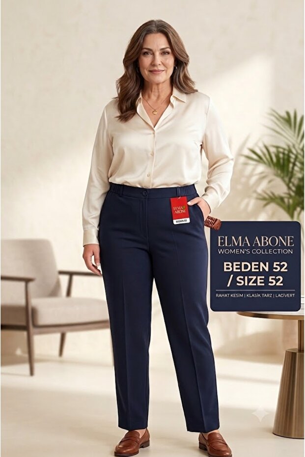 Plus Size Maternity Elastic Waist Dabl Pants