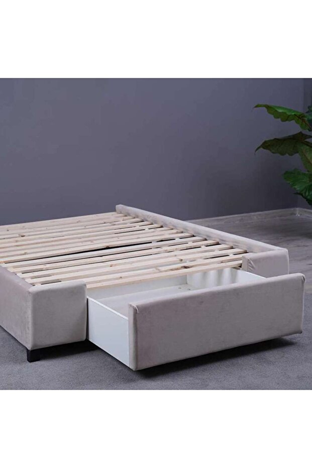 OLYMPIA BASE VELVET BEIGE 140X200 CM