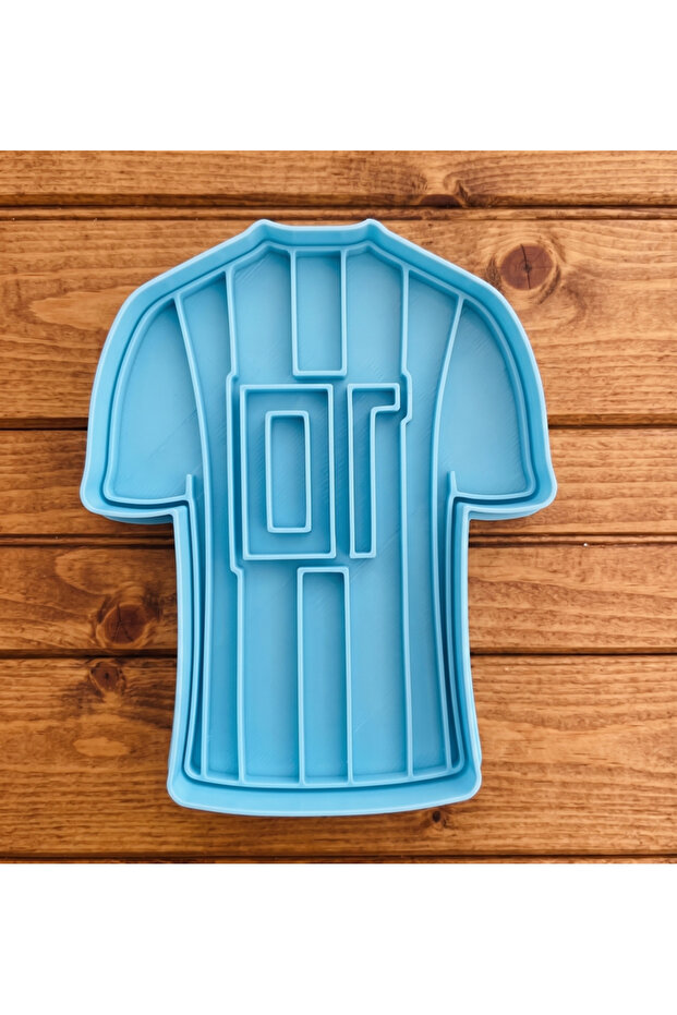 Number 10 Jersey Design Cookie Mold - Football Themed 3D Printing Cookie Cutter