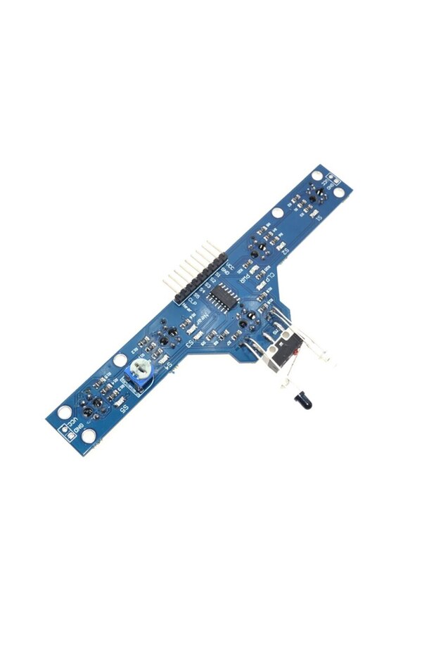 1D25 Five road tracing module tracing sensor 5 functions to send routines TCRT5000 Five Channel tracking module