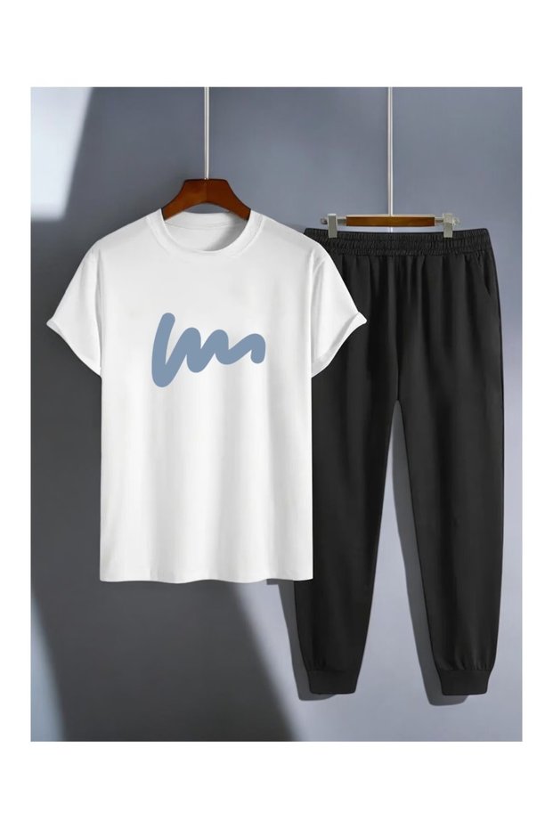 Unisex Oversize Shorts Set Short Sleeve T-Shirt Comfortable Fit Summer Casual Sports