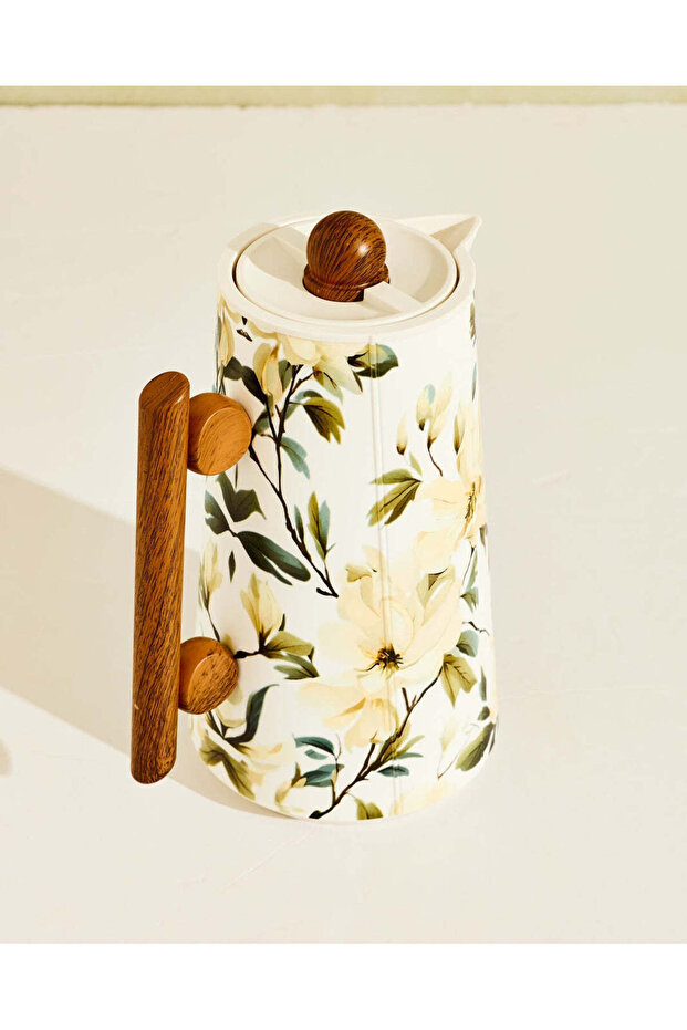 Multicolour Floral Print Vacuum Flask - 3