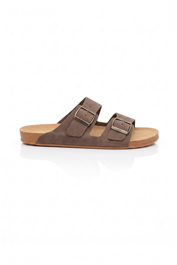 Men's Faux Leather Comfortable Casual Sandals Slipper Large Size 46-47-48-49