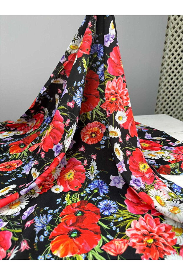 Leovarsa Digital Printing Crepe Fabric
