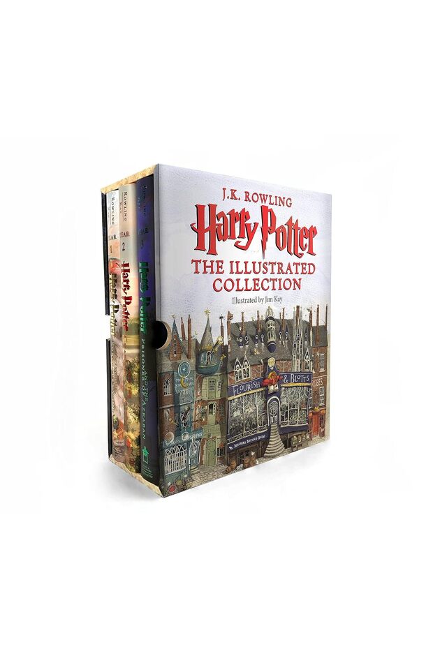 Harry Potter: The Illustrated Collection (Books 1-3 Boxed Set)