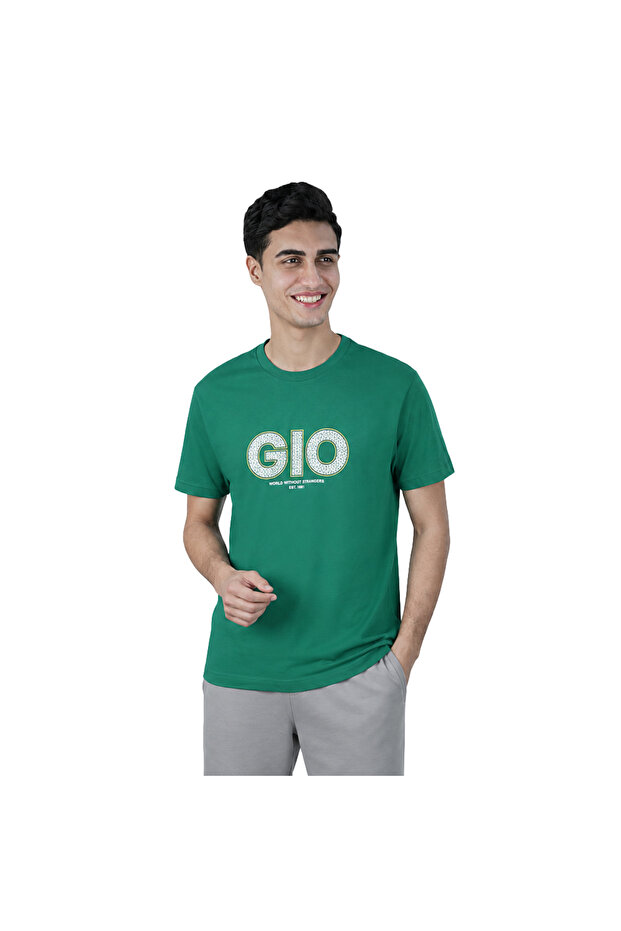 Men’s Slim Fit Cotton Graphic Print Tee