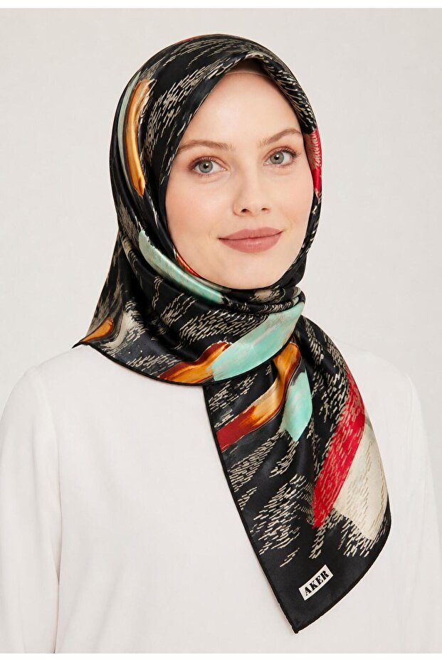 وشاح حرير سورا - ربيع وصيف 2026 -A9146701M-312