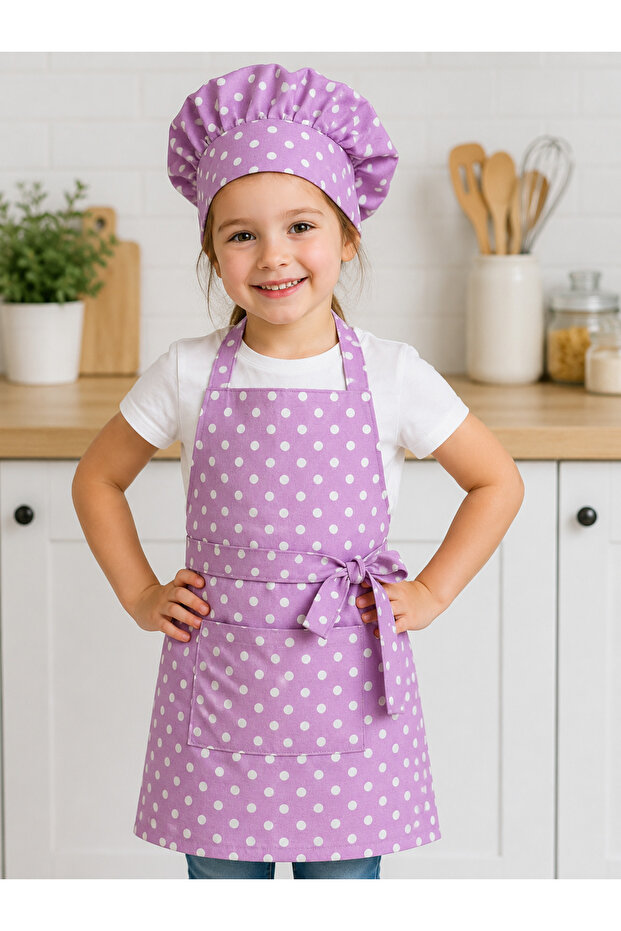 Children's Chef Apron/School Activity Apron/Cook Children's Kitchen Apron