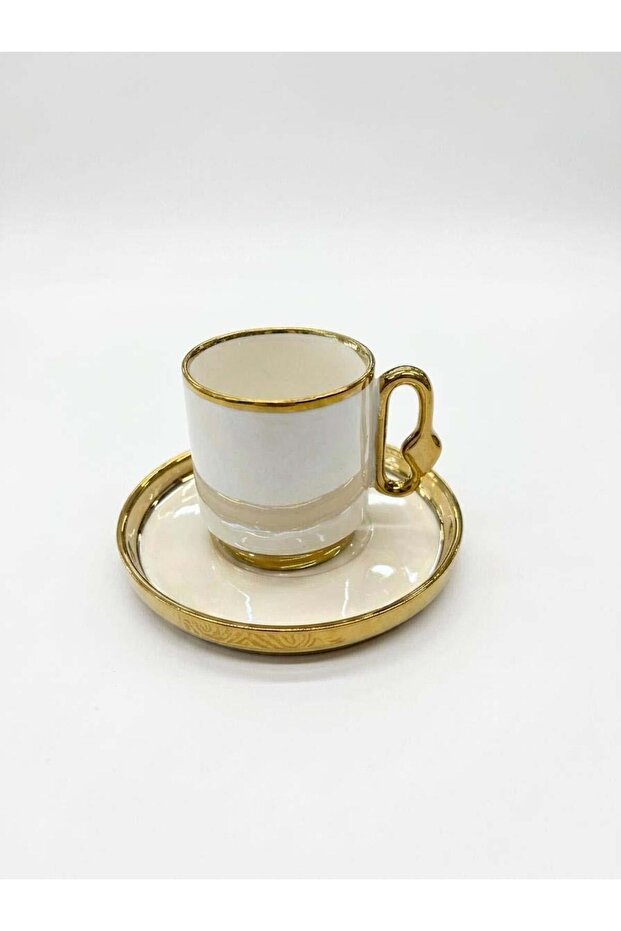 Porcelain Coffee Set for 6 People | Special Design | 100 ml