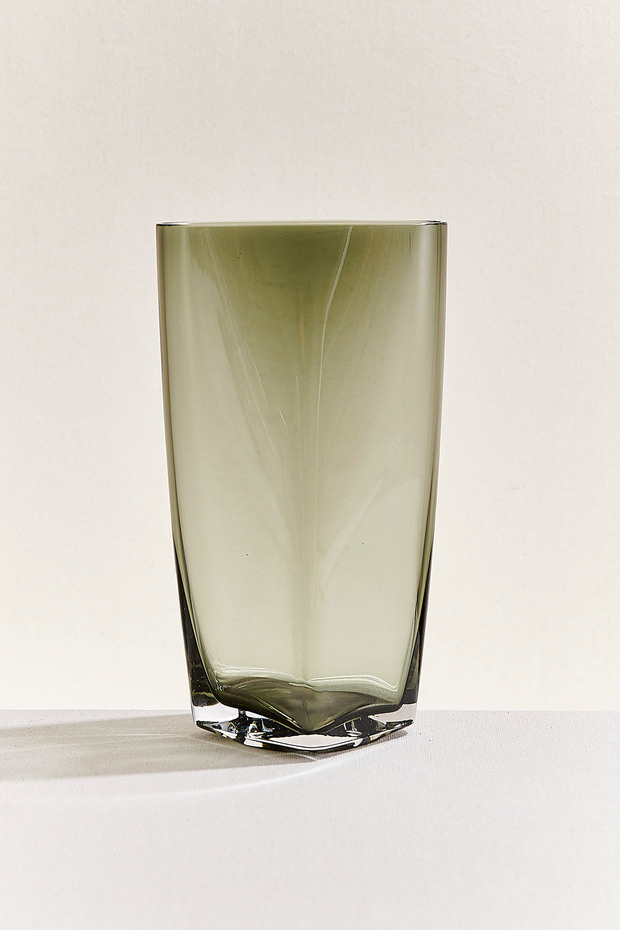 Float Vase 28 cm Smoke, Stylish Decorative Vase