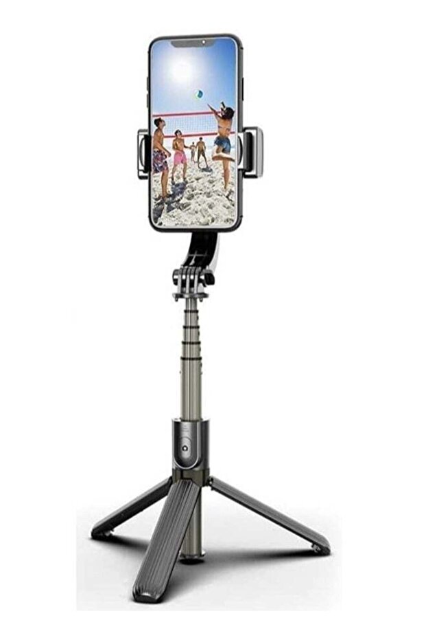 ELTRAZONE Selfie Stick Gimbal Stabilizer, 360° Rotation Tripod with Wireless Remote, Portable Phone Holder