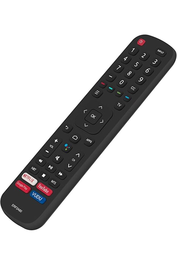 ERF2A60 IR Replacement Remote Control Compatible with Hisense Smart TVs – No Setup Needed