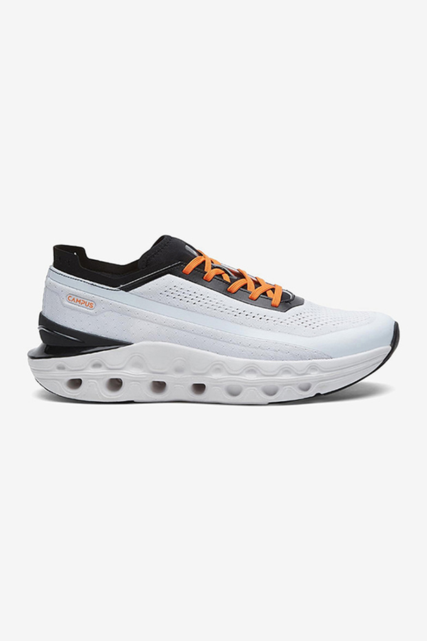 Men COIL PRO Cloud Cushion Lace-Up Running Shoes-Black