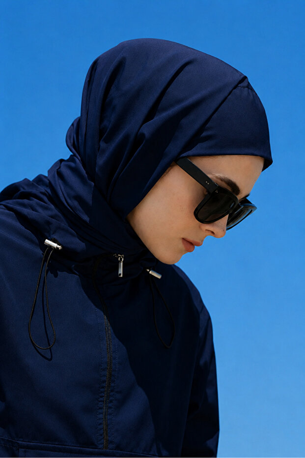 Hijab Swimsuit Scarf Navy Blue