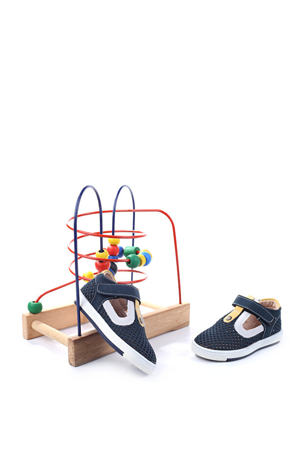 3132 Orthopedic Baby Boy First Step Shoes Sandals