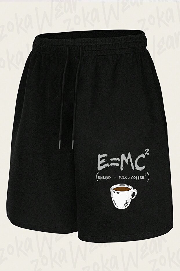 شورت مطبوع بتصميم ألبرت أينشتاين من Emc2 Science للجنسين