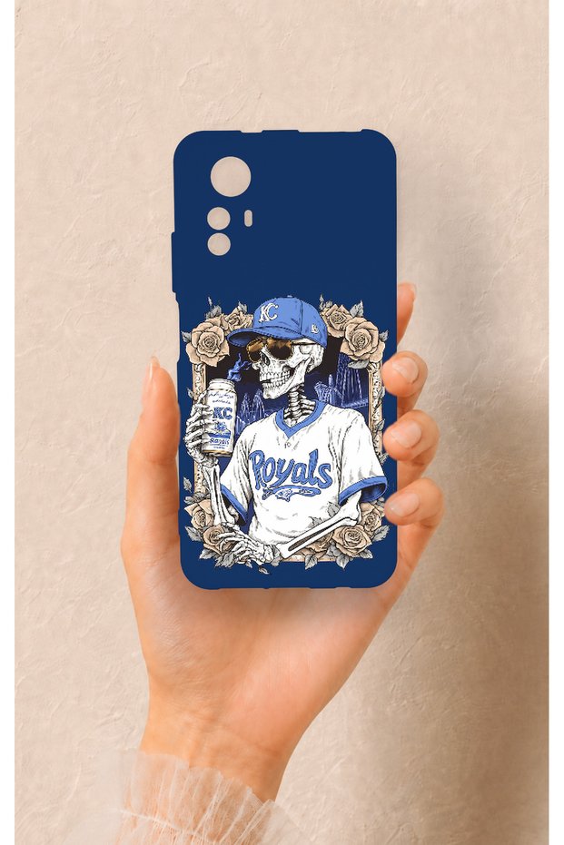 Redmi Note 12S Compatible Royals Patterned Silicone Case