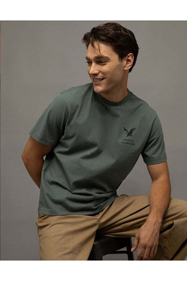 تي شيرت برسومات جرافيكية من AE Standard Fit