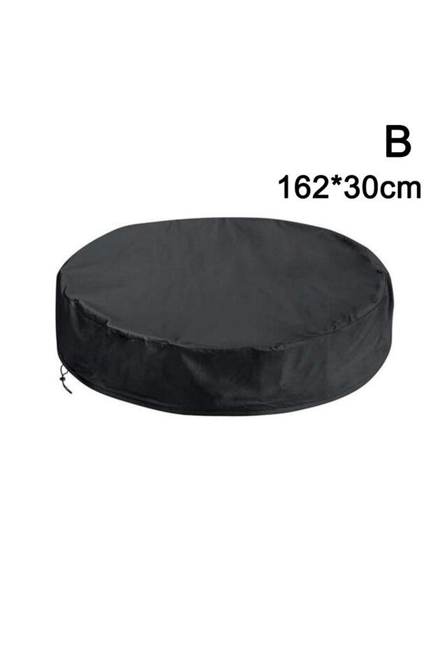 B Portable Dog Pool Cover Round Easy Set Pool Cover Foldable Pet Bath Pool Cover Above Ground Bathi.