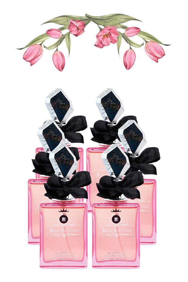6 قطع من عطر روزي كوتور 100 مل