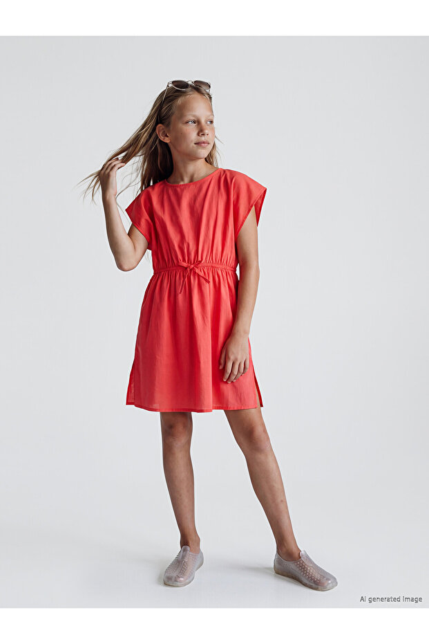 Nevavm Oval Collar Girl's Pareo with a Difference