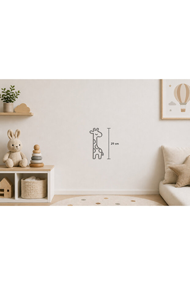 Children's Room Cute Giraffe Figure Wall Decoration