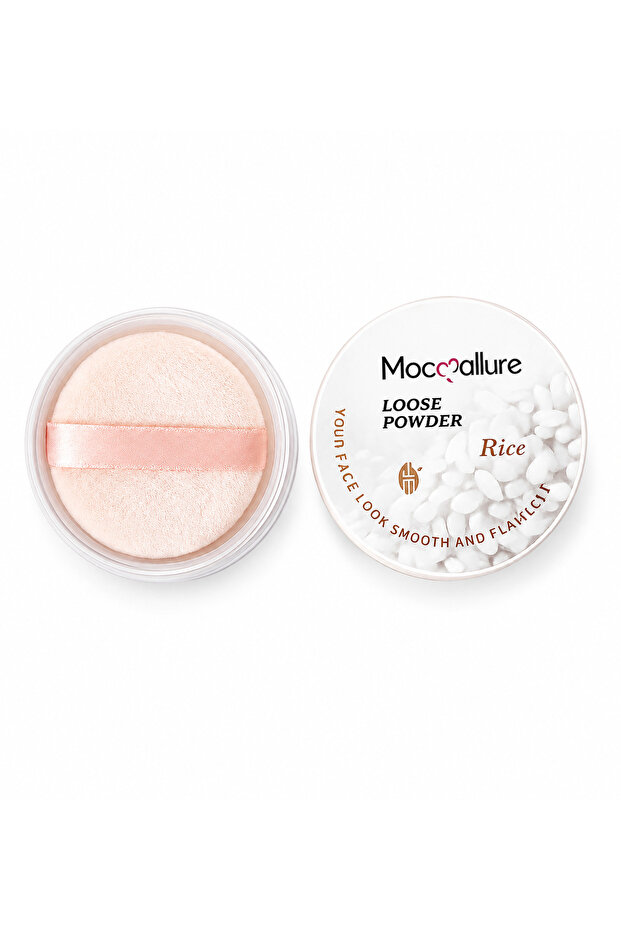 Mocallure Rice Loose Powder Stabilizing Transparent Powder 10 g