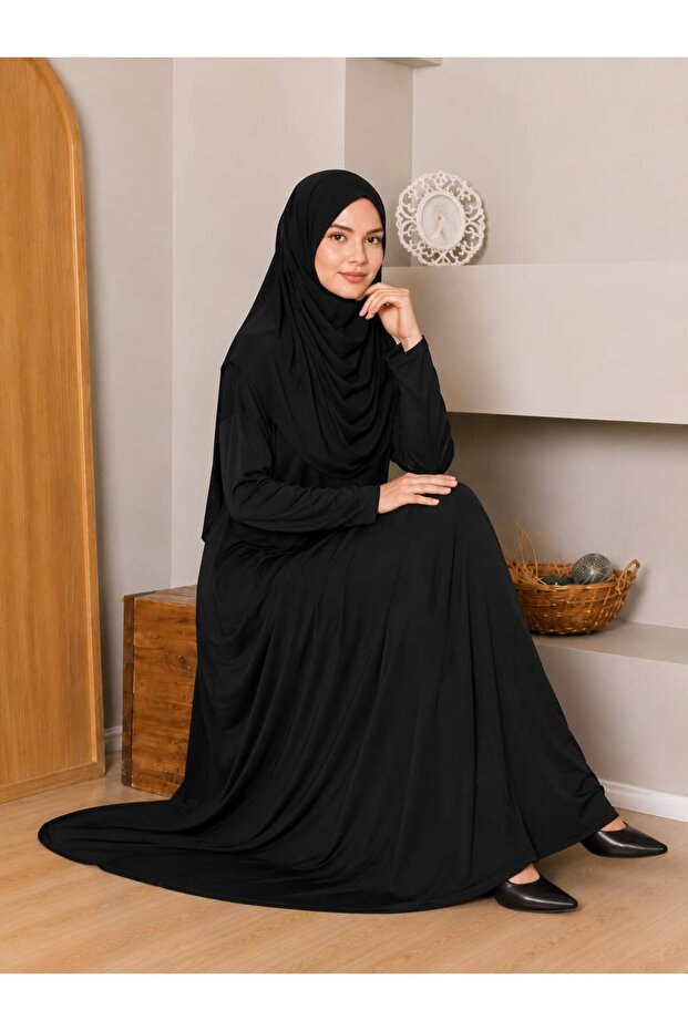 One-Piece Prayer Robe, Sweat-Proof Prayer Clothing, Ferace